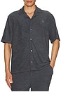 view 4 of 5 Felix Button Down Shirt in Pitched Blue