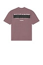 view 1 of 5 Redact Tee in Puce Purple