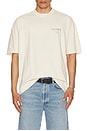 view 3 of 4 Underground Crew Neck Tee in Sandy White
