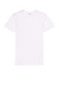 view 4 of 4 Figure Crew Tee in Optic White