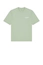 view 2 of 4 Underground Crew Neck Tee in Mineral Green