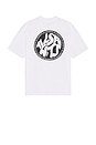 view 1 of 4 Distortion Crew Neck Tee in Ashen White