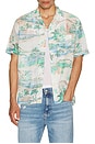 view 3 of 4 Biarritz Short Sleeve Shirt in Frosted White