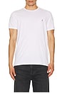 view 5 of 6 Tonic Short Sleeve Crew Neck Tee 3 Pack in White, Green, & Grey
