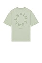 view 1 of 4 Tierra Short Sleeve Crew Neck Tee in Mineral Green