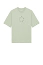 view 2 of 4 Tierra Short Sleeve Crew Neck Tee in Mineral Green