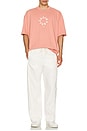 view 4 of 4 CAMISETA CUELLO REDONDO TIERRA in Amara Pink