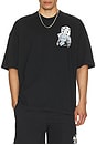 view 3 of 4 Dealt Crew Neck Tee in Washed Black