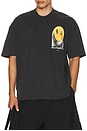 view 3 of 4 CAMISETA PARTY. WAVE in Washed Black