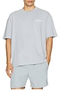 view 3 of 4 Underground Short Sleeve Crew Neck Tee in Willow Blue
