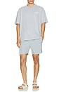 view 4 of 4 Underground Short Sleeve Crew Neck Tee in Willow Blue
