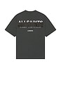 view 1 of 5 Redact Crew Neck Tee in Sunil Blue