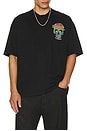 view 3 of 4 Trance Crew Neck Tee in Washed Black