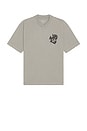 view 4 of 4 Orlando Crew Tee in March Grey