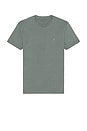 view 5 of 6 Brace Crew 3 Pack Tee in Green, Nordic, & White