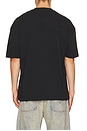 view 2 of 4 Mikro Crew Tee in Washed Black
