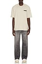 view 3 of 5 T-SHIRT REDACT in Feather Taupe