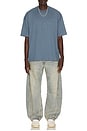 view 3 of 4 CAMISETA BIGGY in Waved Blue