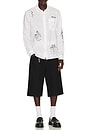 view 4 of 5 CAMISA TERROR in White