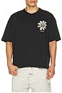 view 2 of 4 CAMISETA PETALS in Washed Black