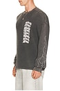 view 2 of 5 Incendo Long Sleeve Tee in Washed Black