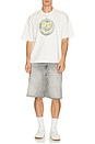 view 3 of 4 Spun Out Tee in Chalk White