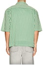 view 2 of 5 CHEMISE CHOPIN in Green & White
