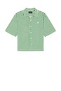 view 4 of 5 CHEMISE CHOPIN in Green & White