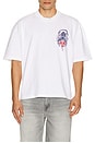 view 2 of 4 Scimitar Short Sleeve Tee in Optic White