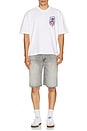 view 3 of 4 Scimitar Short Sleeve Tee in Optic White