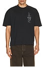 view 2 of 4 CAMISETA IGNIS in Washed Black