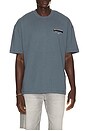 view 2 of 5 T-SHIRT REDACT in Lunar Blue