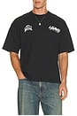 view 2 of 4 T-SHIRT CHROMIUM in Washed Black