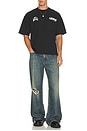 view 4 of 4 T-SHIRT CHROMIUM in Washed Black