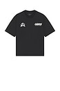 view 5 of 4 T-SHIRT CHROMIUM in Washed Black