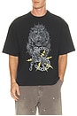 view 1 of 4 T-SHIRT IRON in Washed Black