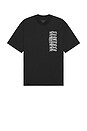 view 5 of 4 Repeat Short Sleeve Tee in Washed Black