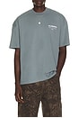 view 2 of 4 Backstage Short Sleeve Tee in Lunar Blue