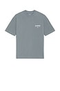 view 5 of 4 Backstage Short Sleeve Tee in Lunar Blue