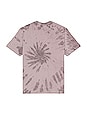 view 2 of 3 Colton Tie Dye Crew Tee in Ground Lilac & Blue