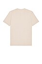 view 2 of 3 Harv Short Sleeve Crew in Oat Taupe
