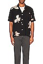 view 3 of 3 Dendritic Short Sleeve Shirt in Jet Black