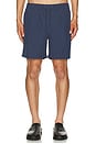 view 3 of 4 Warden Swim Shorts in Celeste Blue