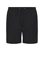 view 1 of 4 Warden Swim Shorts in Jet Black