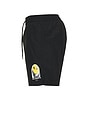 view 3 of 5 Party Wave Swim Shorts in Jet Black