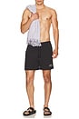 view 3 of 4 Odyssey Swimshort in Washed Black