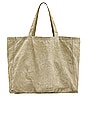 view 2 of 4 Large Tierra Totebag in Taupe & Jet Black