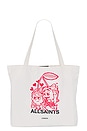 view 1 of 6 Heartbreak Tote in Chalk & White