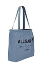 view 3 of 6 Underground Tote in Stonewash Blue