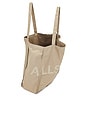 view 4 of 6 Large Biggy Tote Bag in Light Khaki